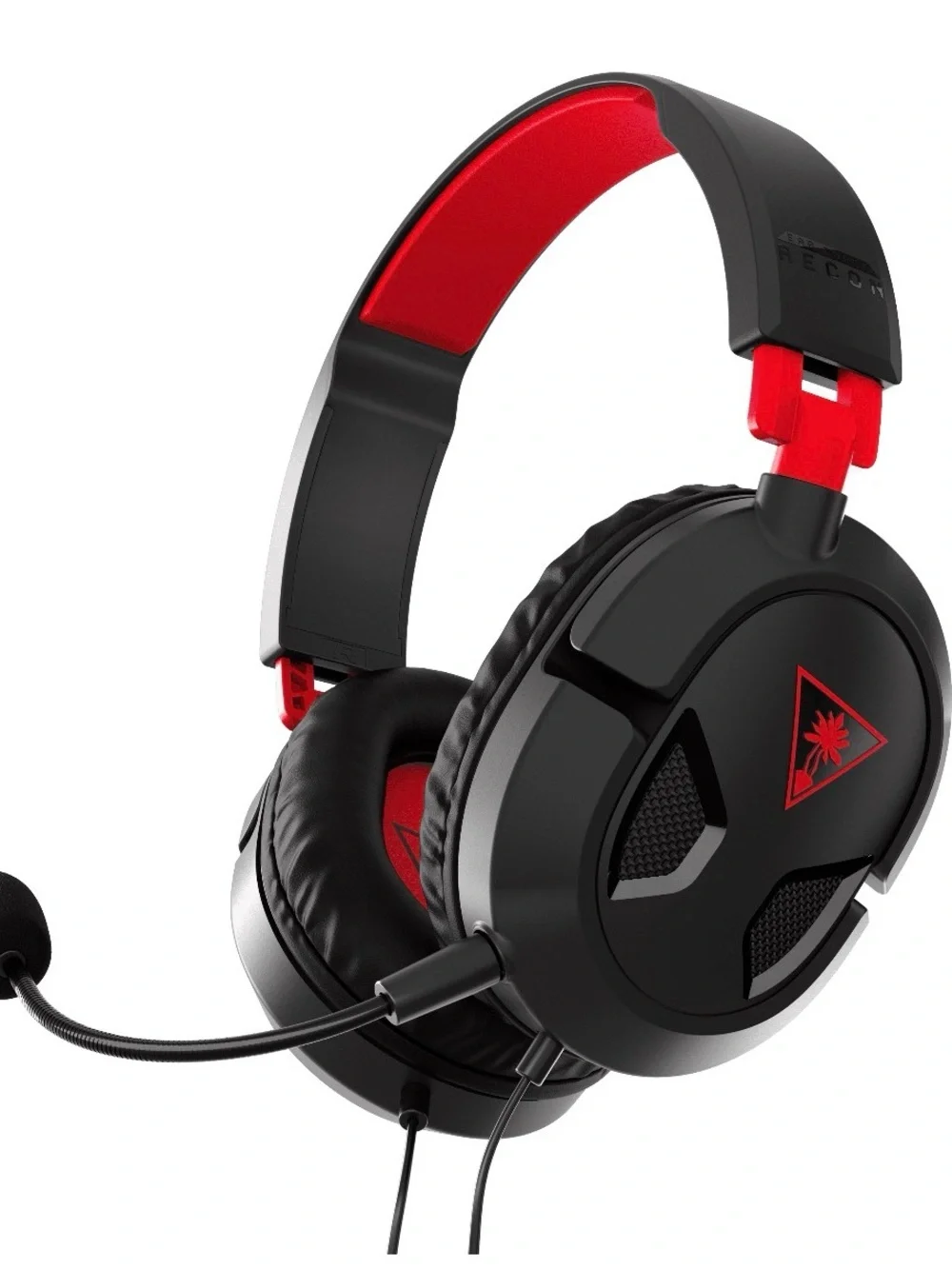 Turtle Beach - Recon 50 Wired Gaming Headset for PC and Mac | Black/Red | OS